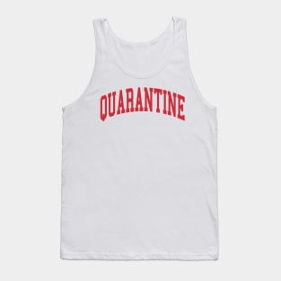 Red Quarantine Tank Top